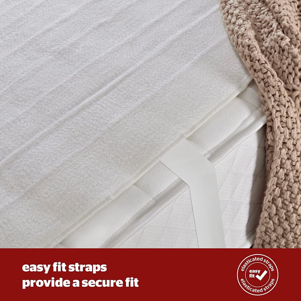 Comfort Control Electric Blanket - White / Single – image 3