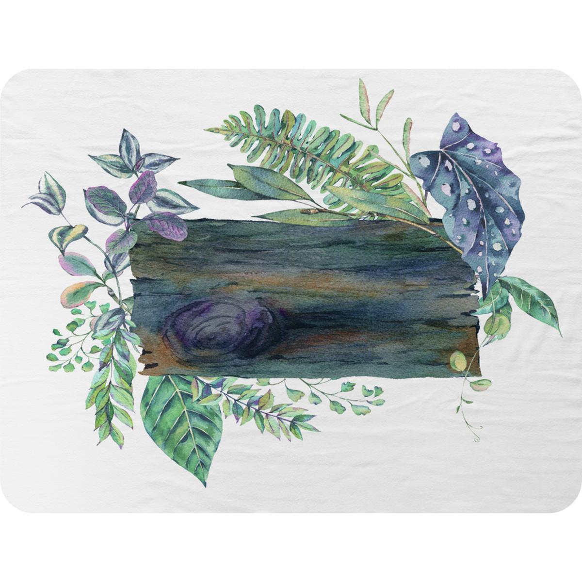 Green Leaves Board Blanket - Green – image 2
