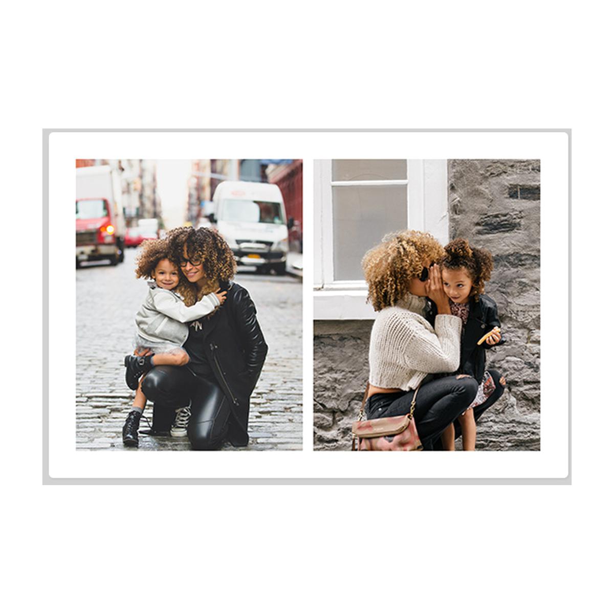 Two Vertical Photo Blanket