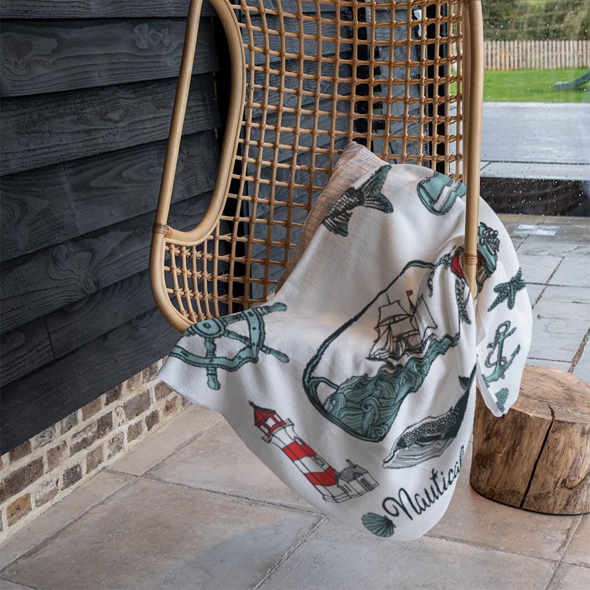 Nauticle Items Blanket - Blue – image 1
