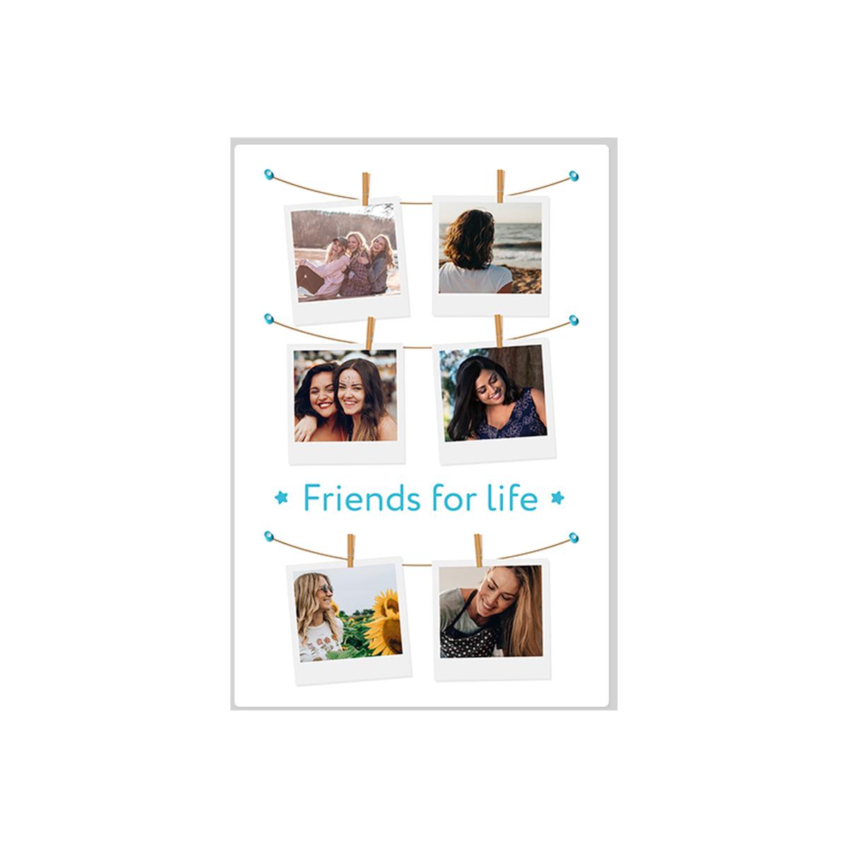 Friends Polaroid Photo Blanket – image 1