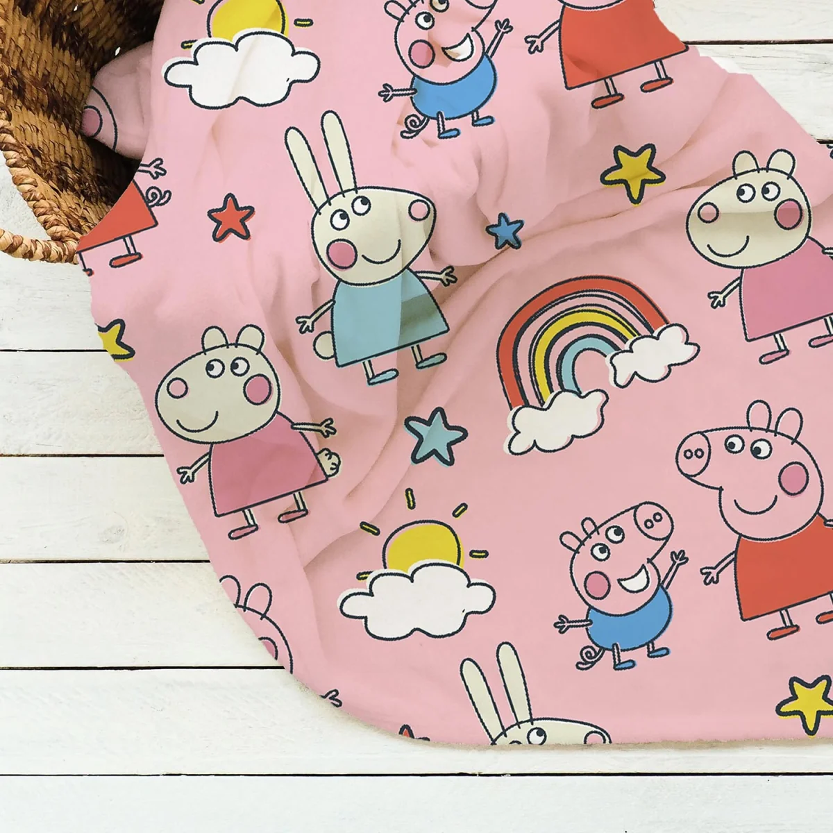 Peppa Pig Fleece Throw - Pink – image 5