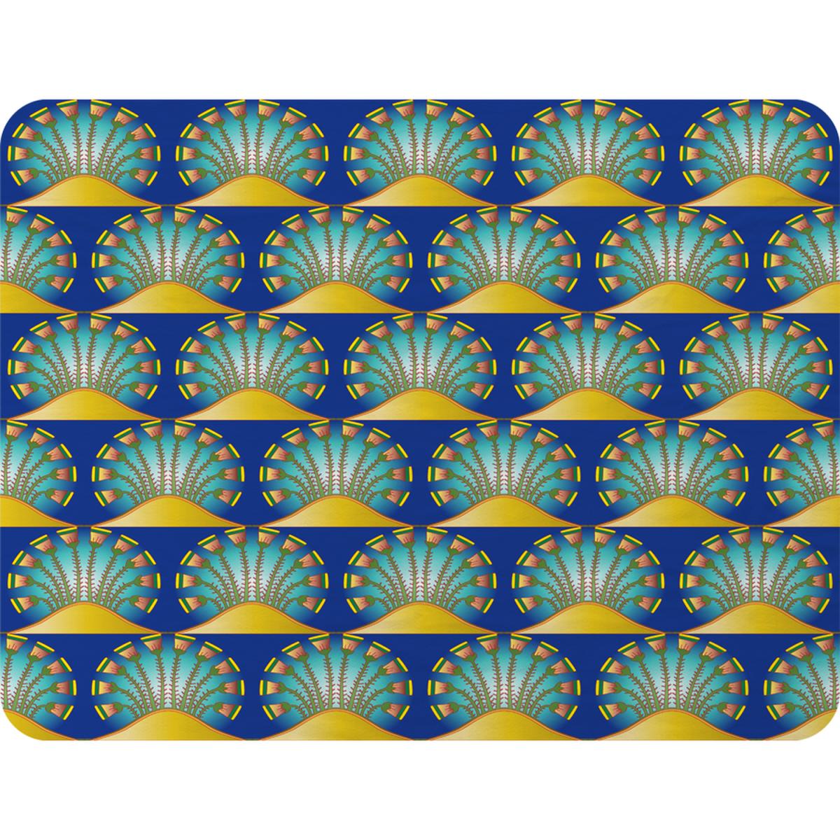 Egyptian Style Motif Blanket - Green – image 2