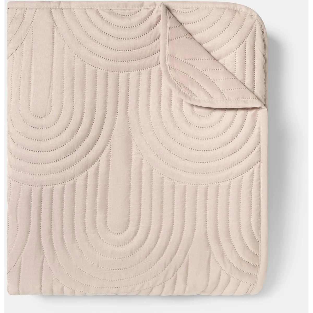 OHS Arches Quilted Throw - Natural – image 4