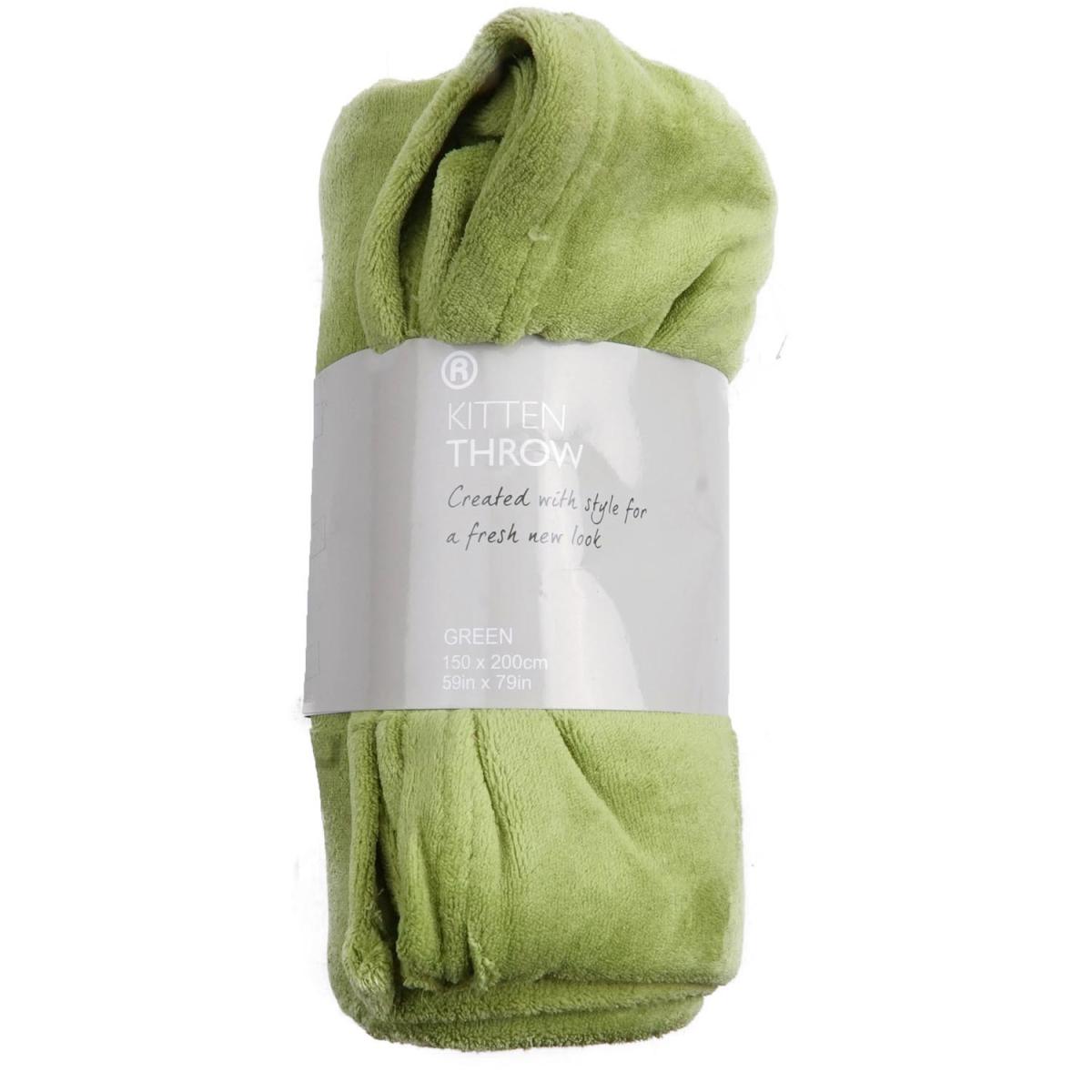 Kitten Throw - Green – image 2