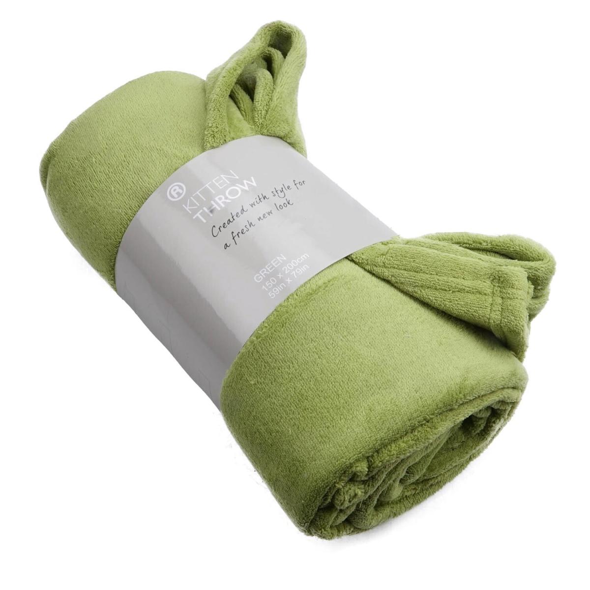 Kitten Throw - Green – image 3