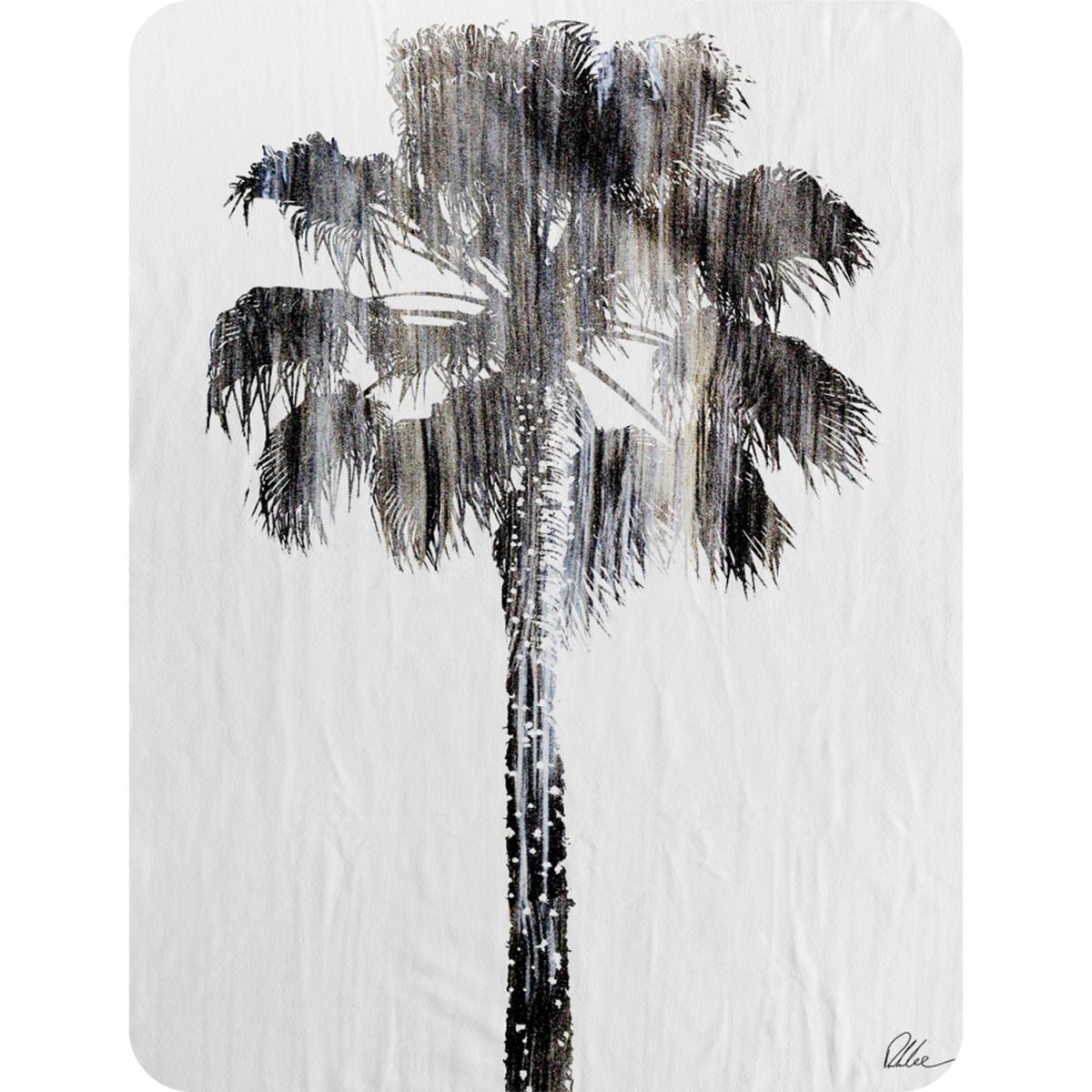 Tall Palm Blanket - Black – image 2