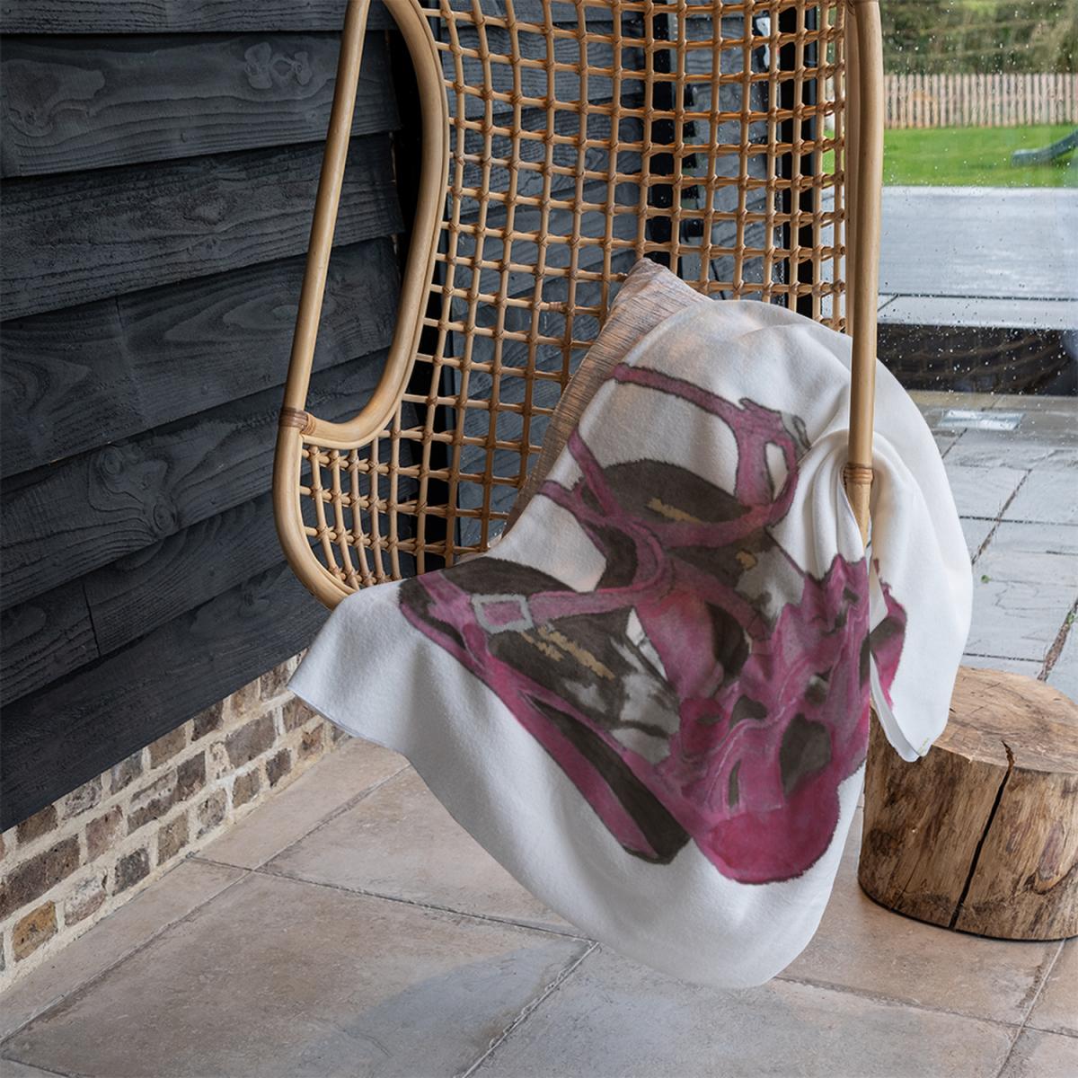 Purple High Heels Blanket - Pink – image 5