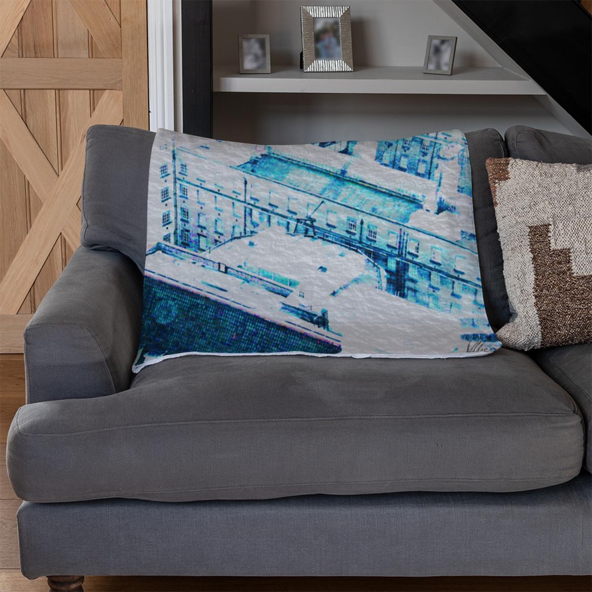 Chimney Tops Blanket - Blue – image 3