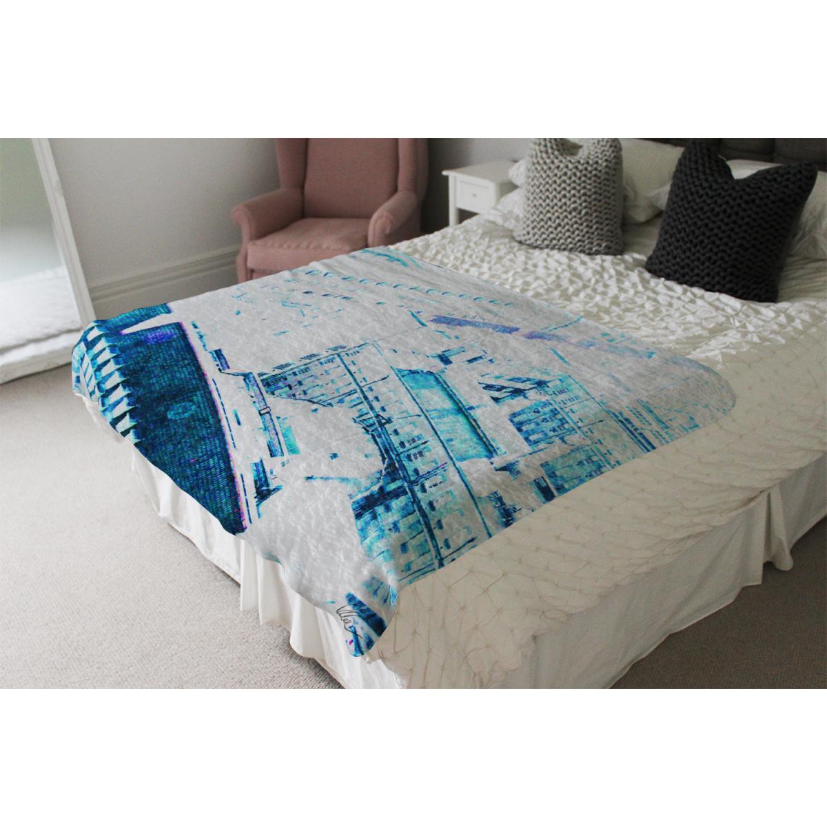 Chimney Tops Blanket - Blue – image 4