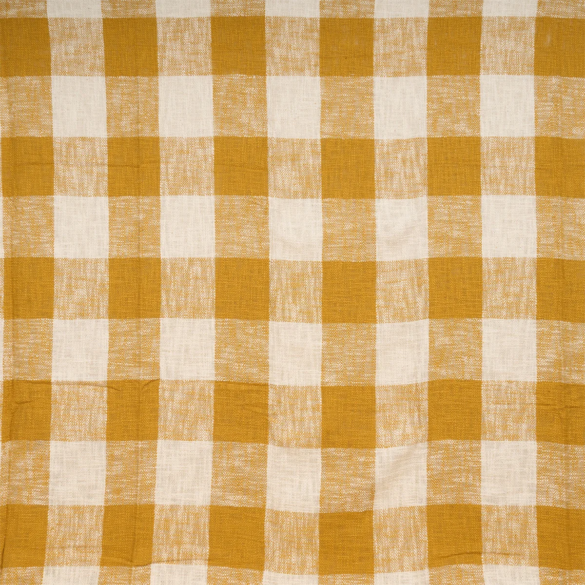 Lachlan Check Throw - Ochre – image 5