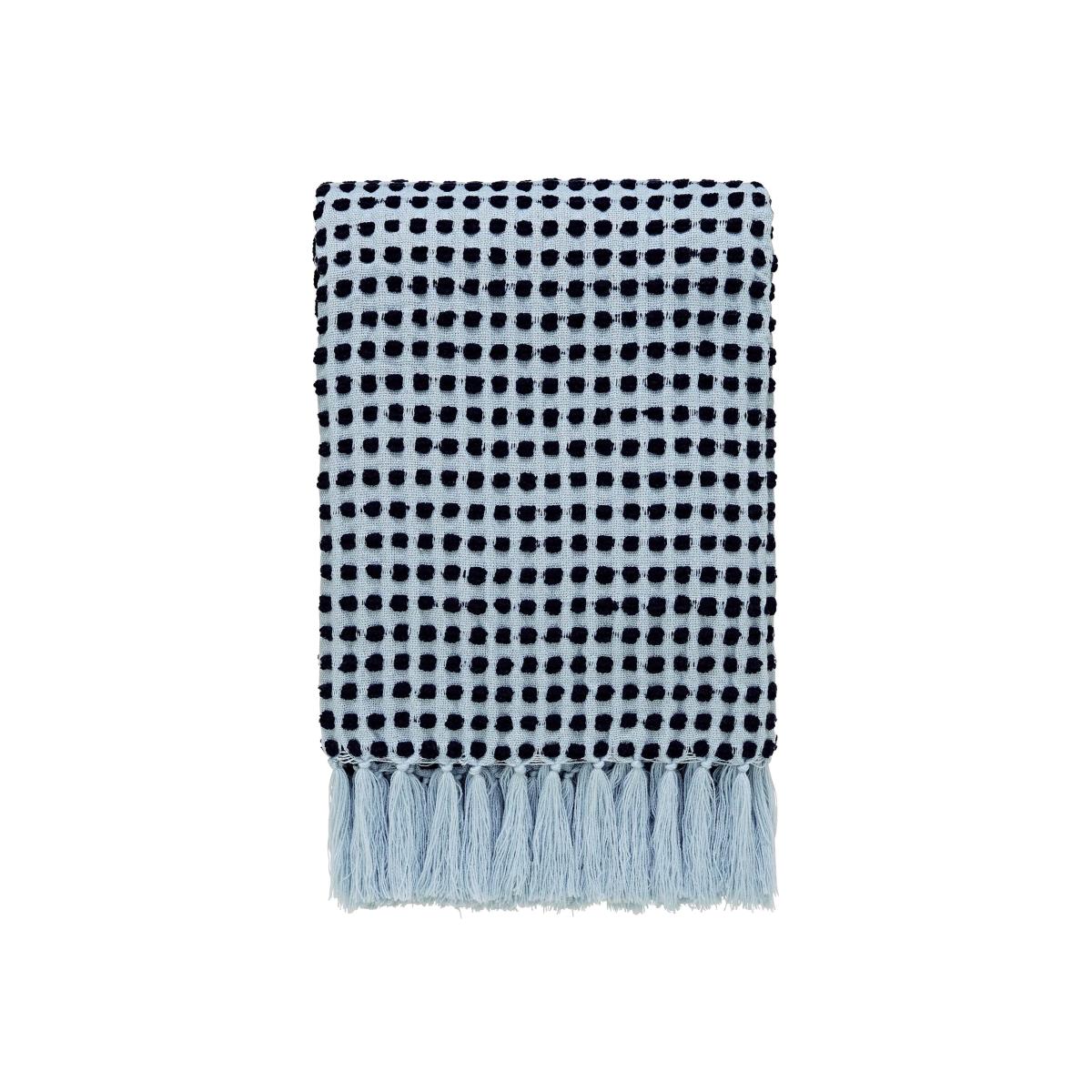 Jay Spotty Throw by Helena Springfield in Sky Blue – image 1
