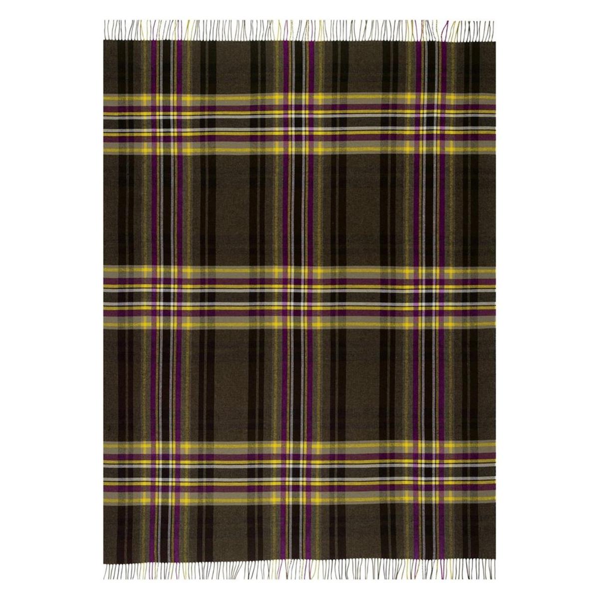 Chennai Chocolate Woven Throw in Brown By Designers Guild – image 2