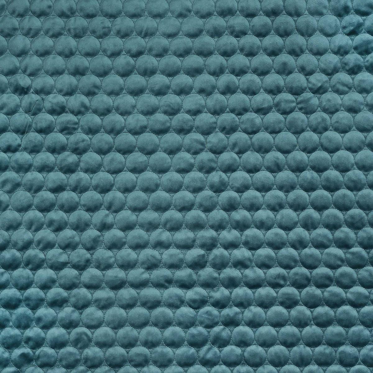 Halo Quilted Soft Luxury Throw in Teal Blue – image 2