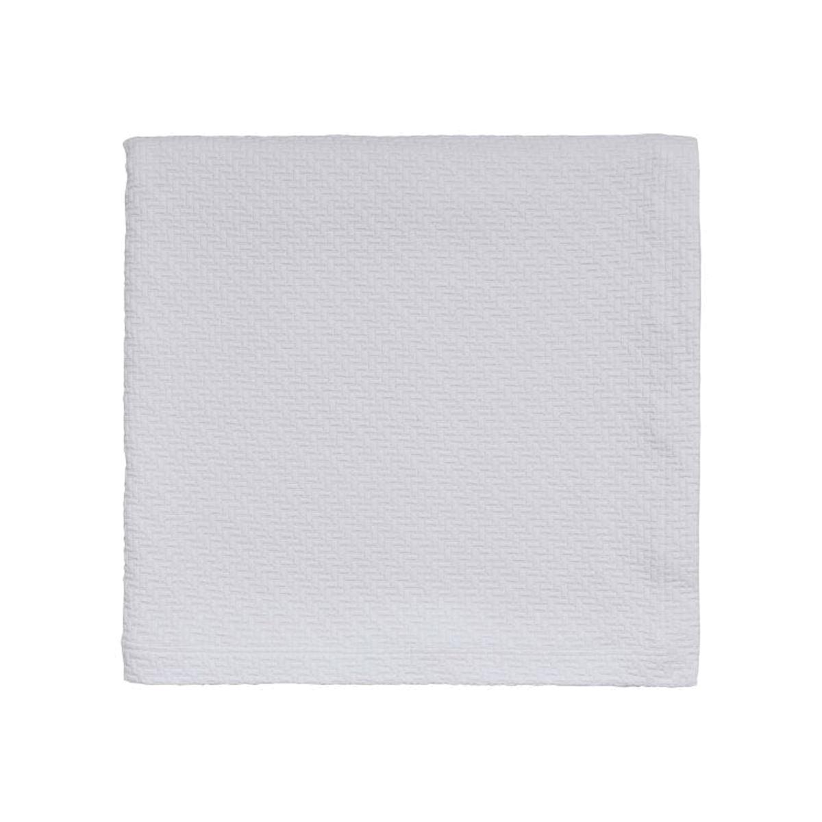 Andaz Fine Linens Egyptian Cotton Throw in White – image 1
