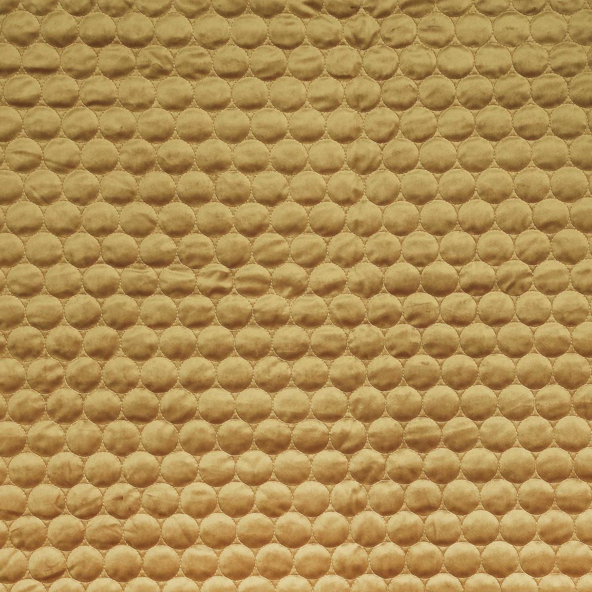 Halo Quilted Soft Luxury Throw in Antique Gold – image 2