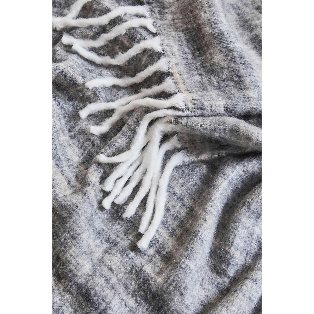 Charcoal Cosy Throw - Grey ALL at Urban Outfitters – image 3