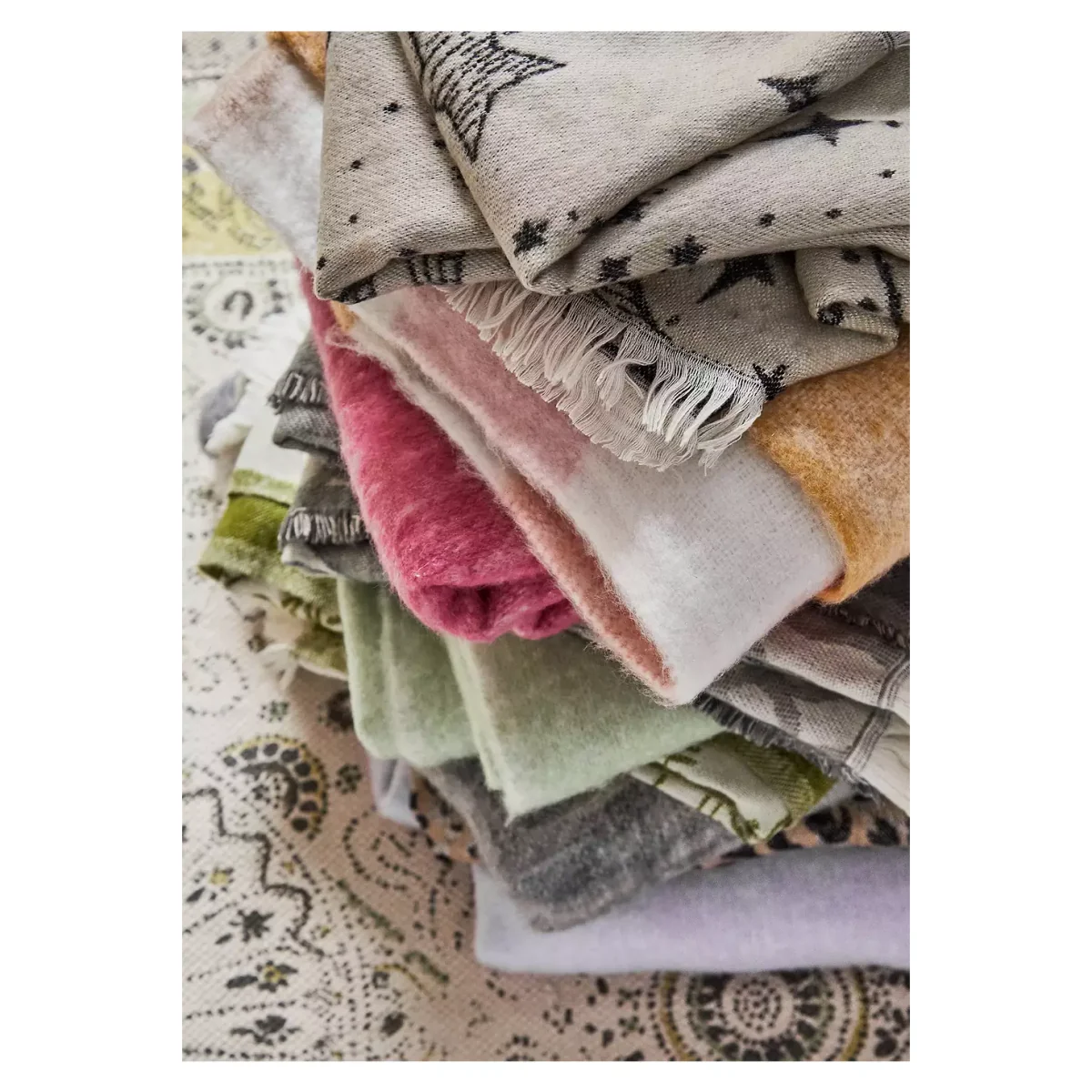 Lilac Cosy Throw - Purple ALL at Urban Outfitters – image 4