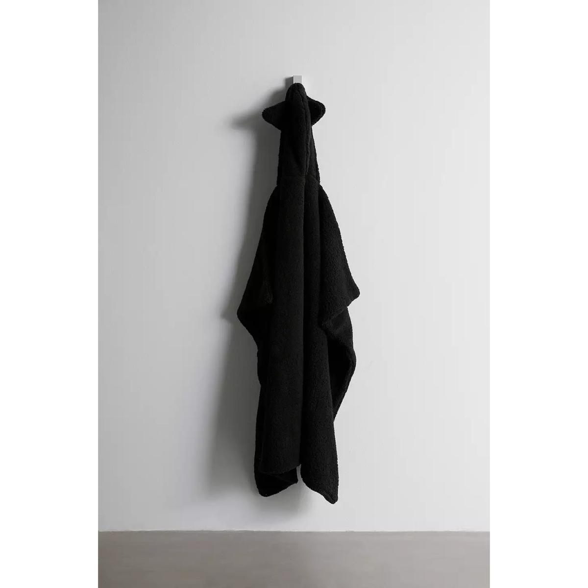 Black Cat Ears Fleece Throw Blanket - Black ALL at Urban Outfitters – image 2