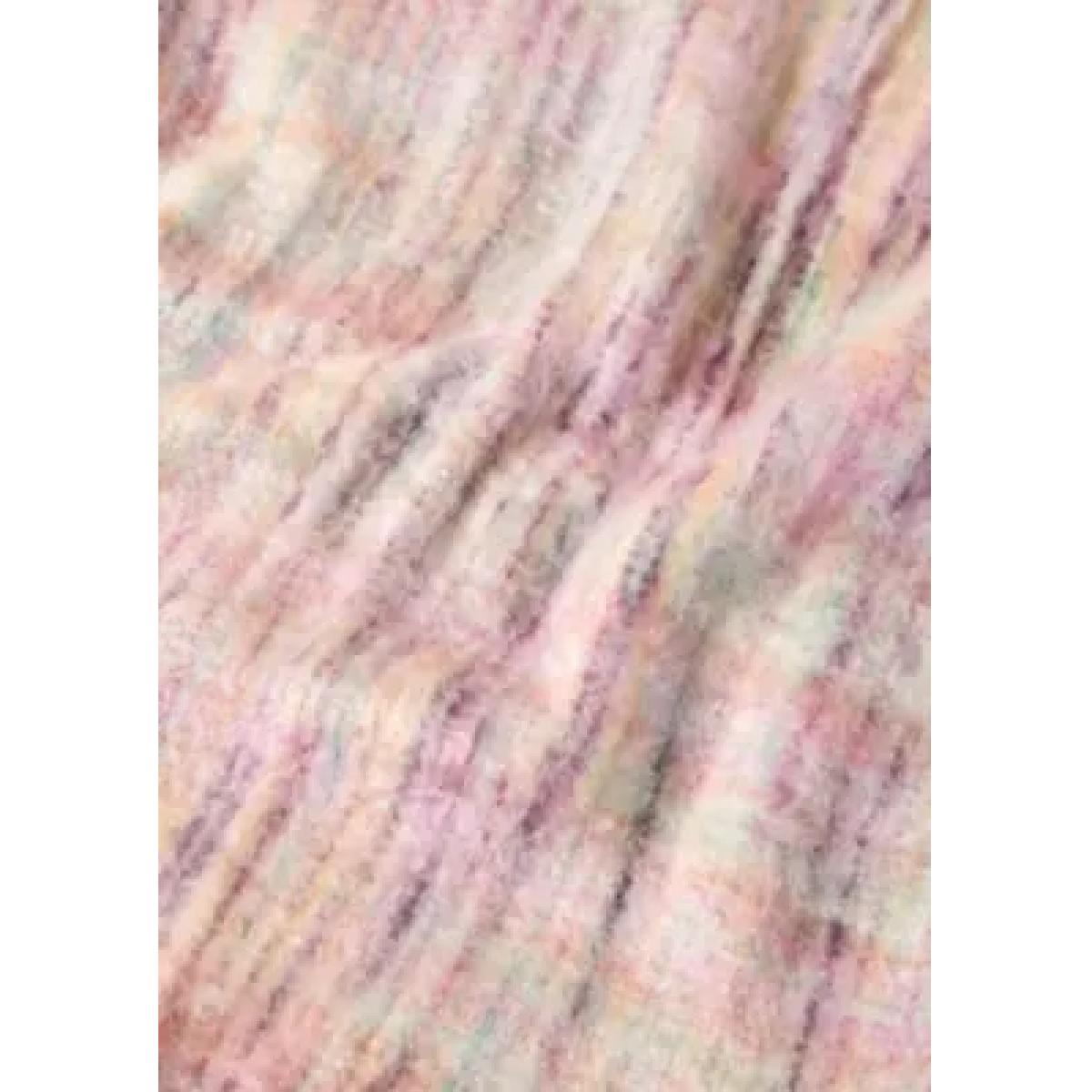 Pastel Space-Dye Knit Throw - Pink ALL at Urban Outfitters – image 8
