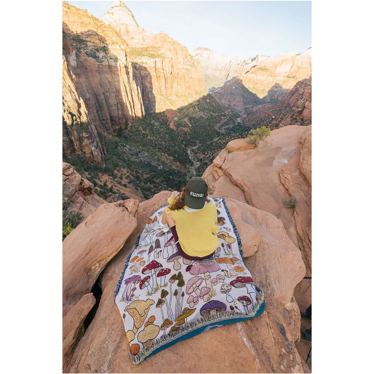 Valley Cruise Fungi Art Throw - Assorted ALL at Urban Outfitters – image 3