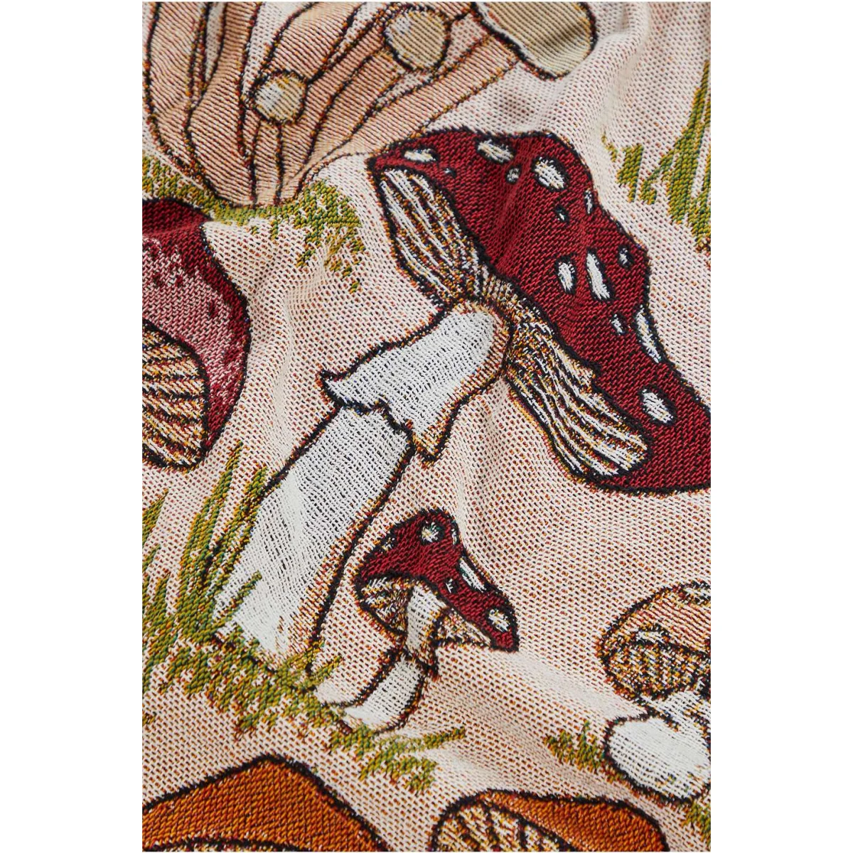 Valley Cruise Fungi Art Throw - Assorted ALL at Urban Outfitters – image 6