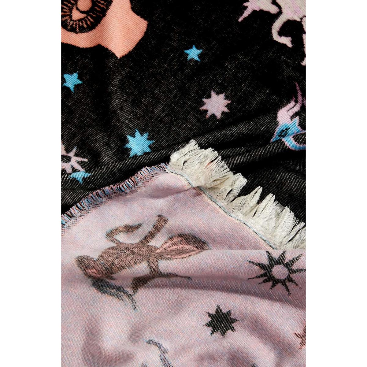 Mystical Throw Blanket - Black ALL at Urban Outfitters – image 4