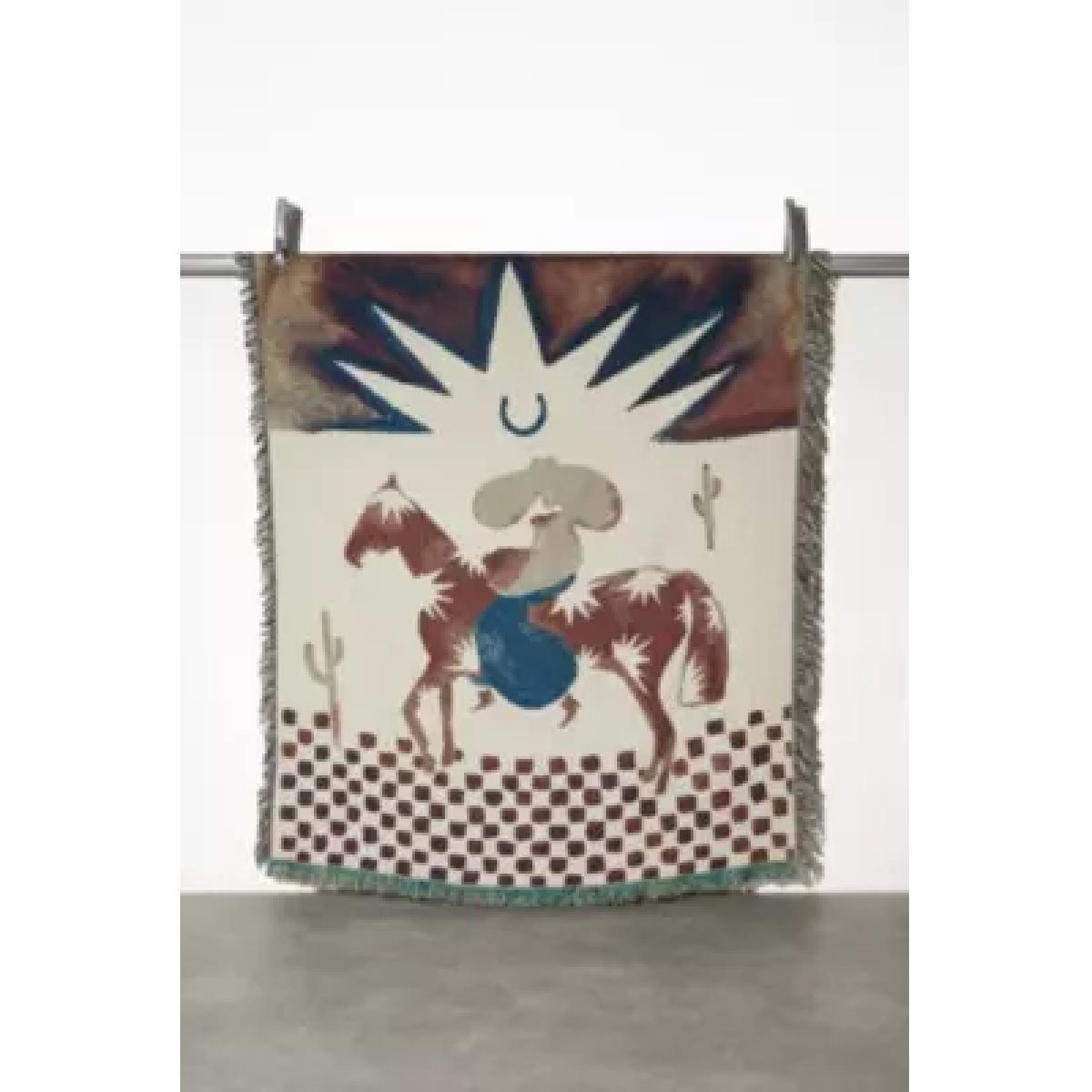 Urban Outfitters x TuftLuck TuftLuck UO Exclusive Riding Star Art Throw ALL – image 7