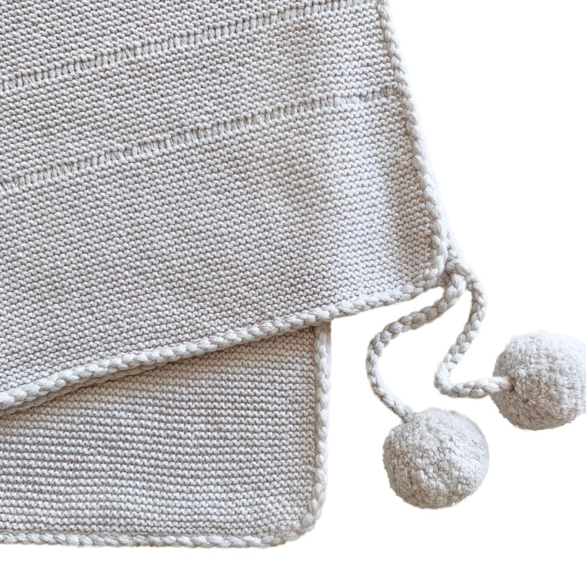 Grey Gloria Cashmere Baby Blanket In Light Gray Grace Cashmere Zurich – image 3