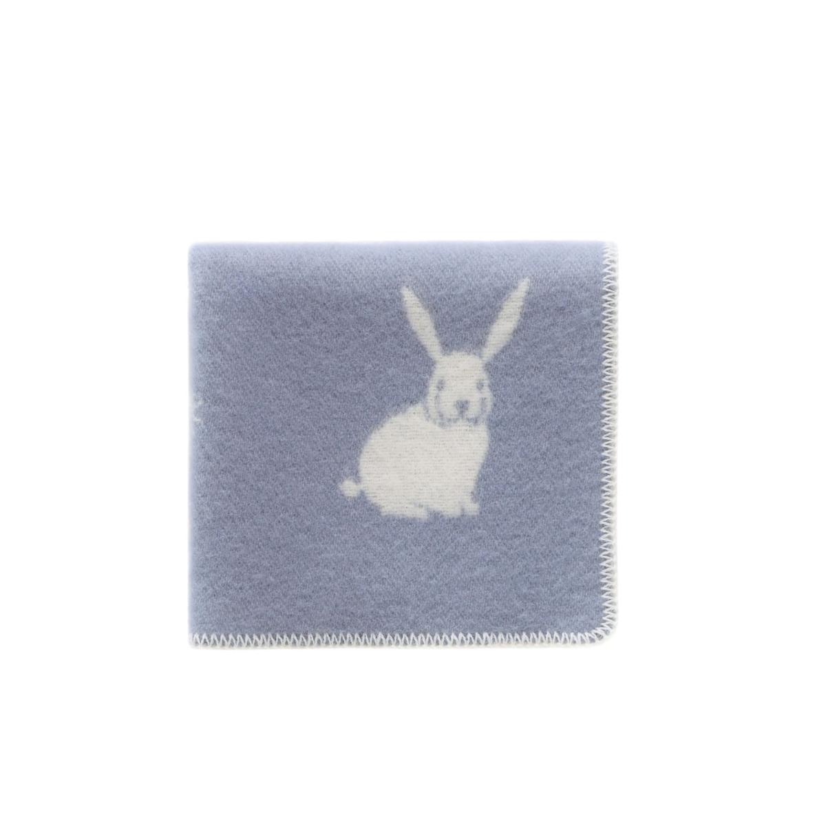 Grey Bunny Little Wool Blanket J. j.textile – image 2