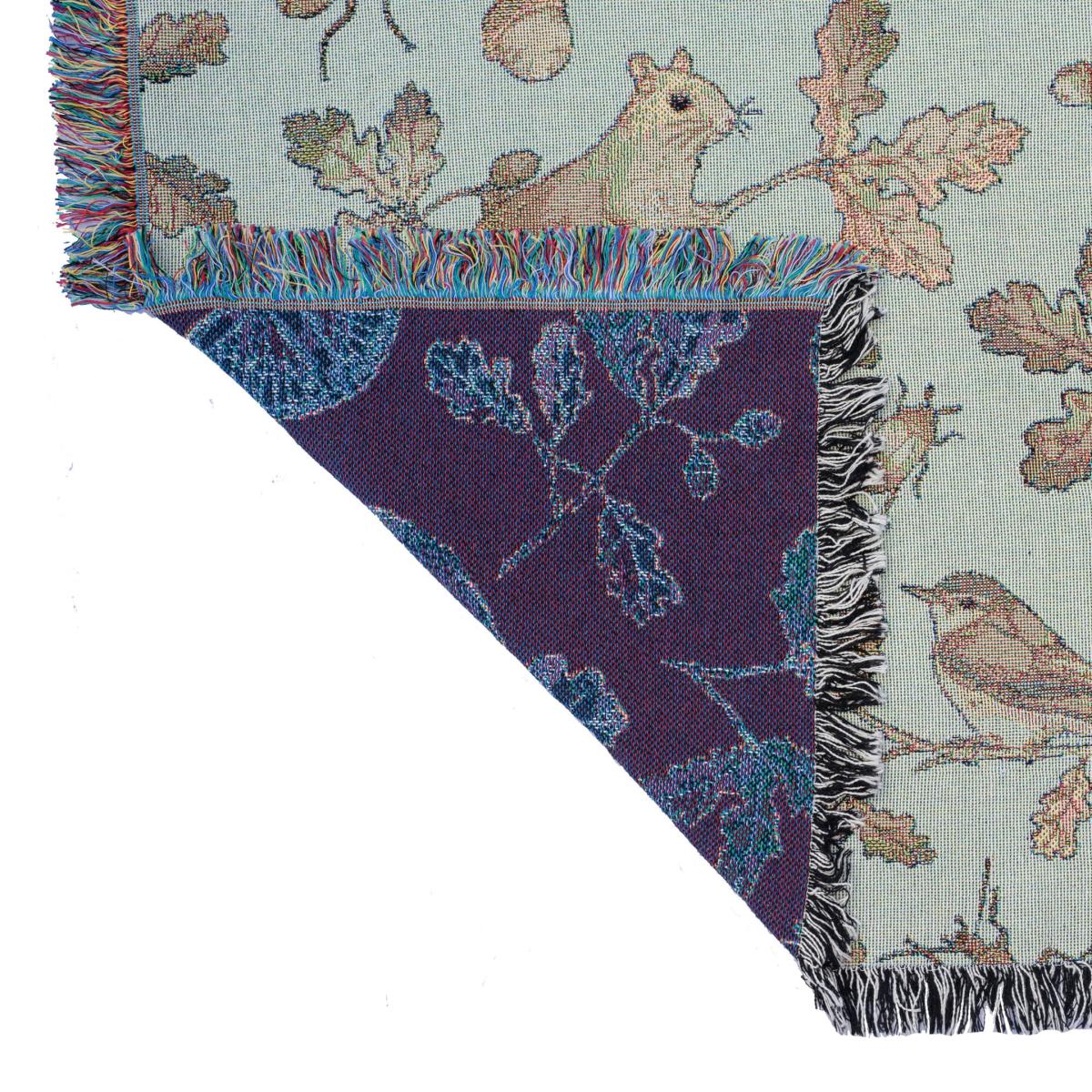 Neutrals Wild Oak Mini Woven Cotton Blanket One Size Arcana – image 3