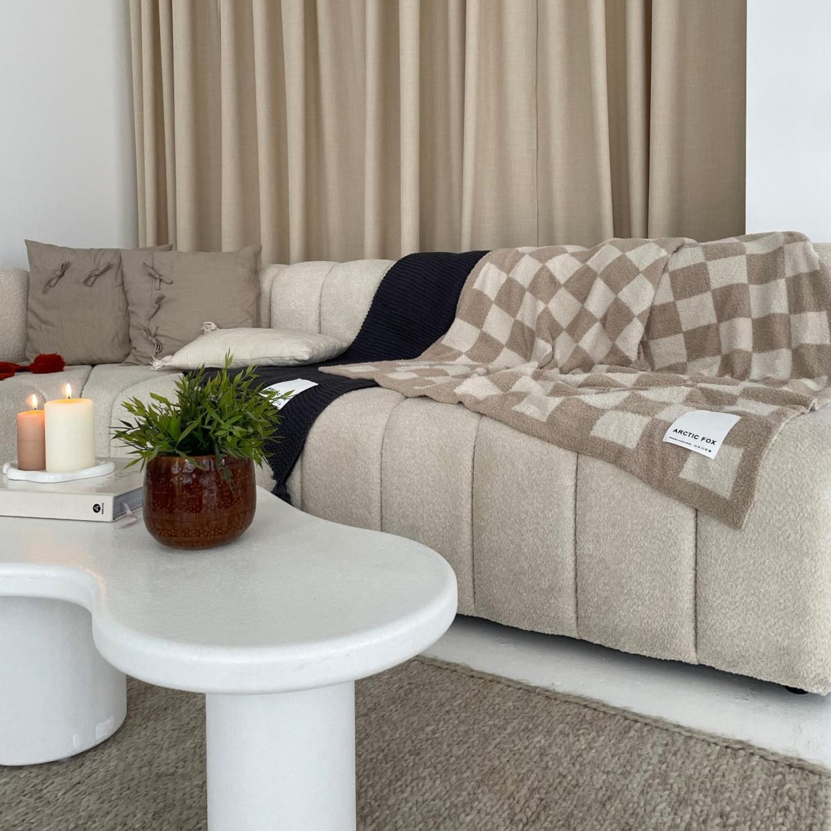 Neutrals The Teddy Throw - Beige | One Size | Arctic Fox & Co. – image 3