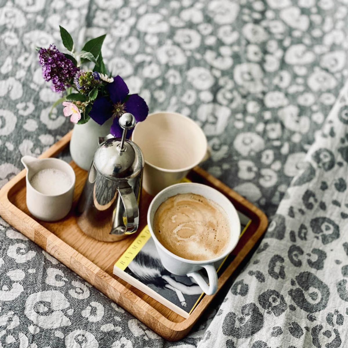 Black / Grey Leopard Super King Blanket One Size Ailera – image 3