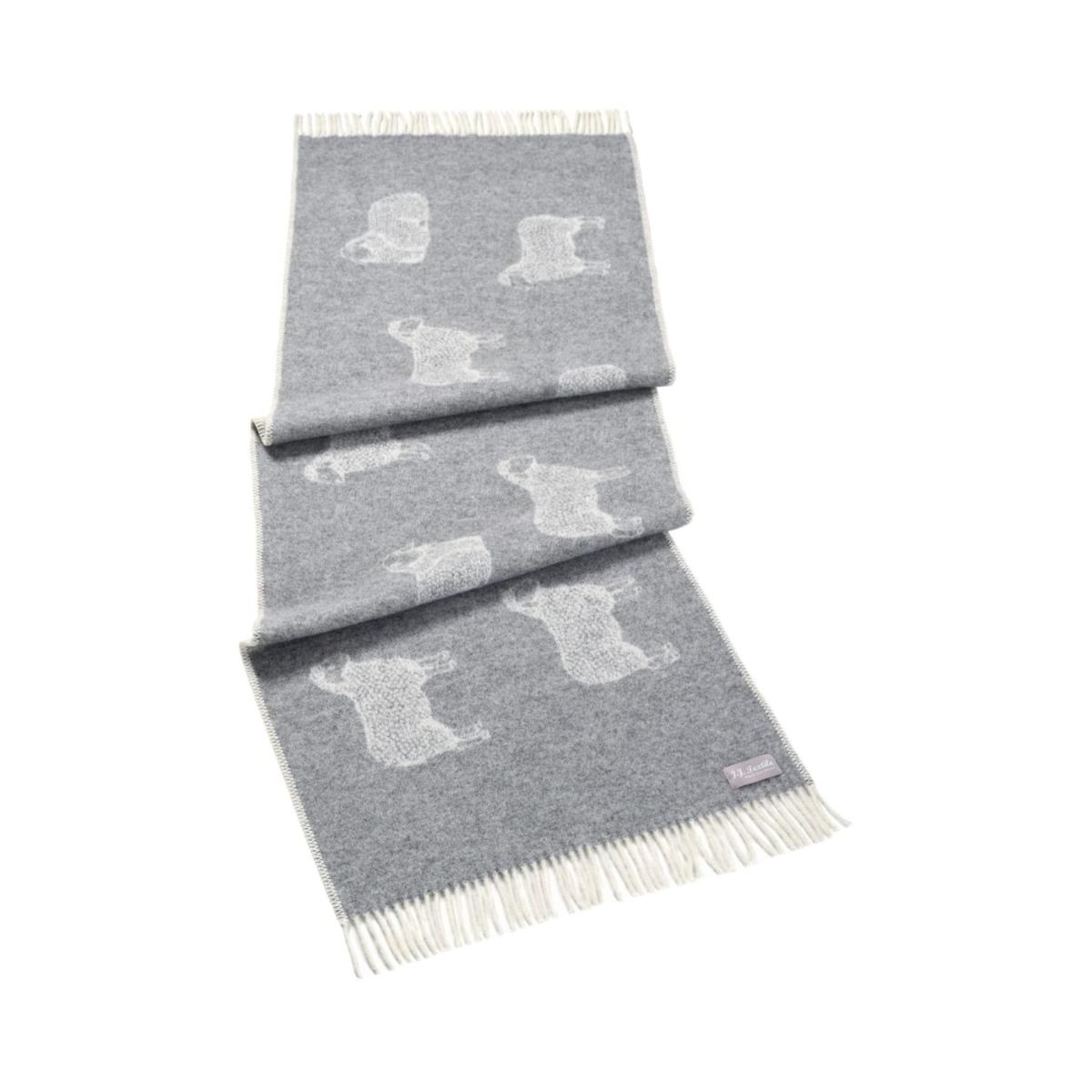 Grey Sheep Small Wool Throw J. j.textile – image 2