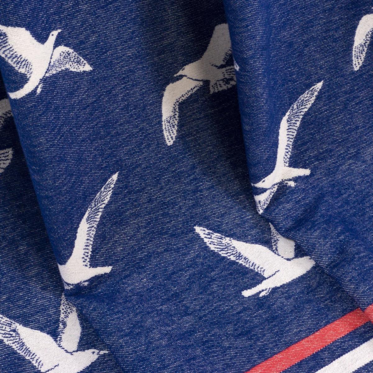 Blue Seagulls Pure Cotton Throw J. j.textile – image 4