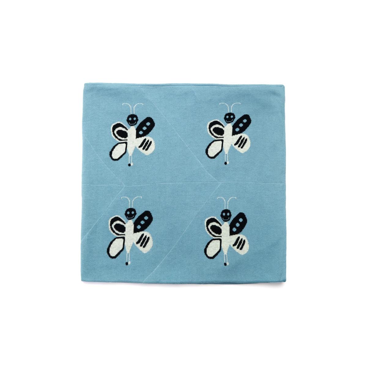 Butterfly Patterned Cotton Baby Blanket One Size Peraluna – image 2