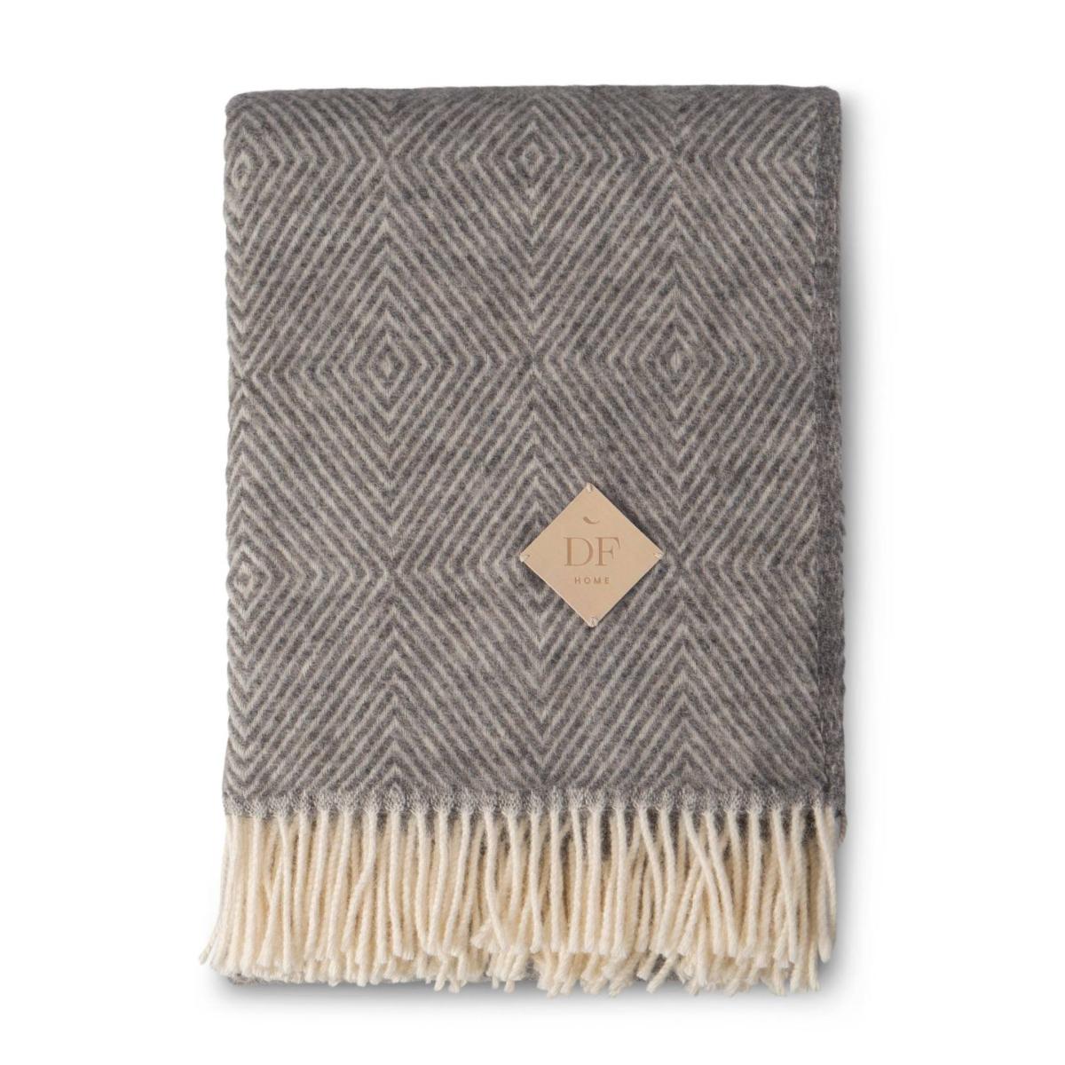 Wool Throw Classic Winter Grey  + Gift Wrapping | Decoflux Home – image 2