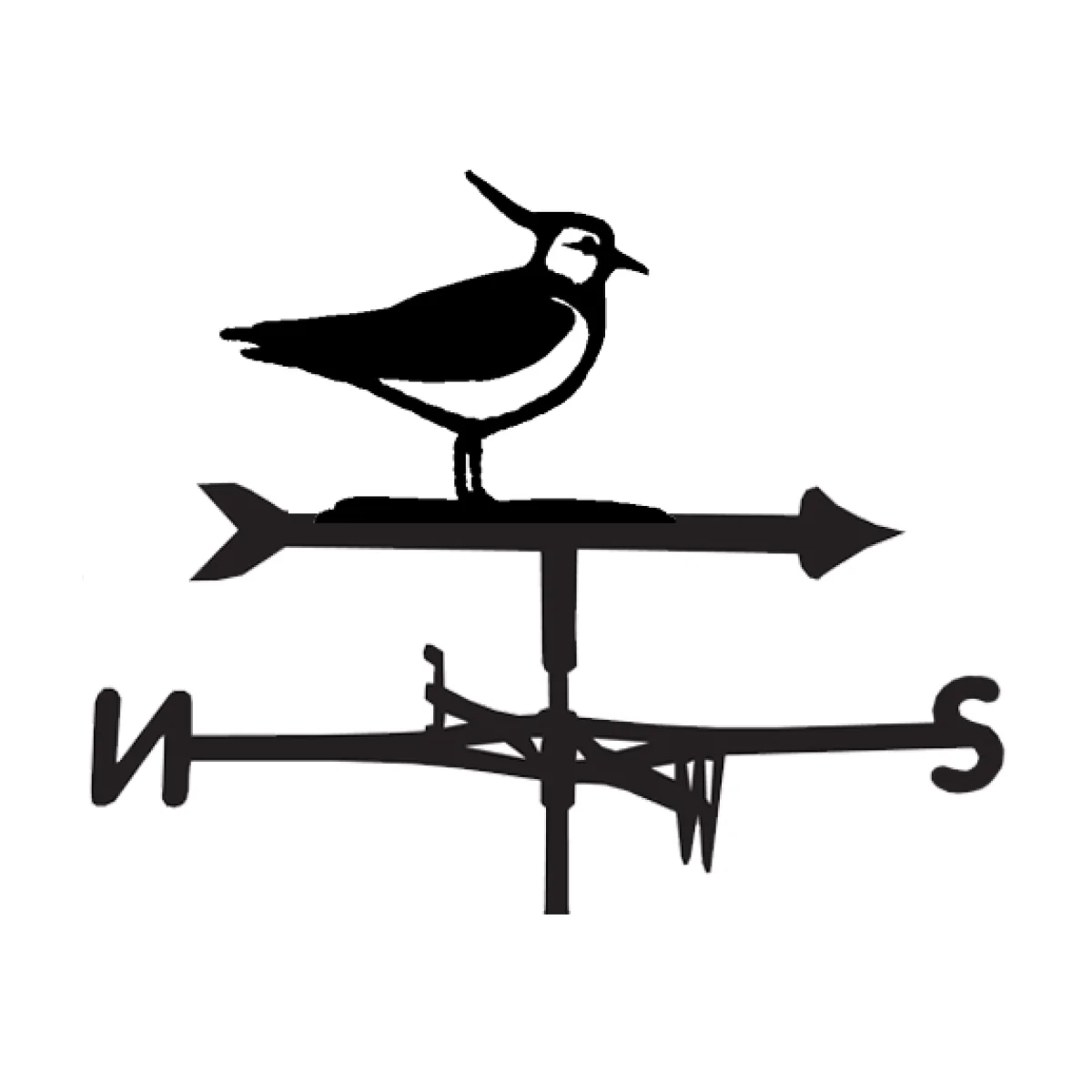 Weathervane in Lapwing Bird Design - Large (Traditional)