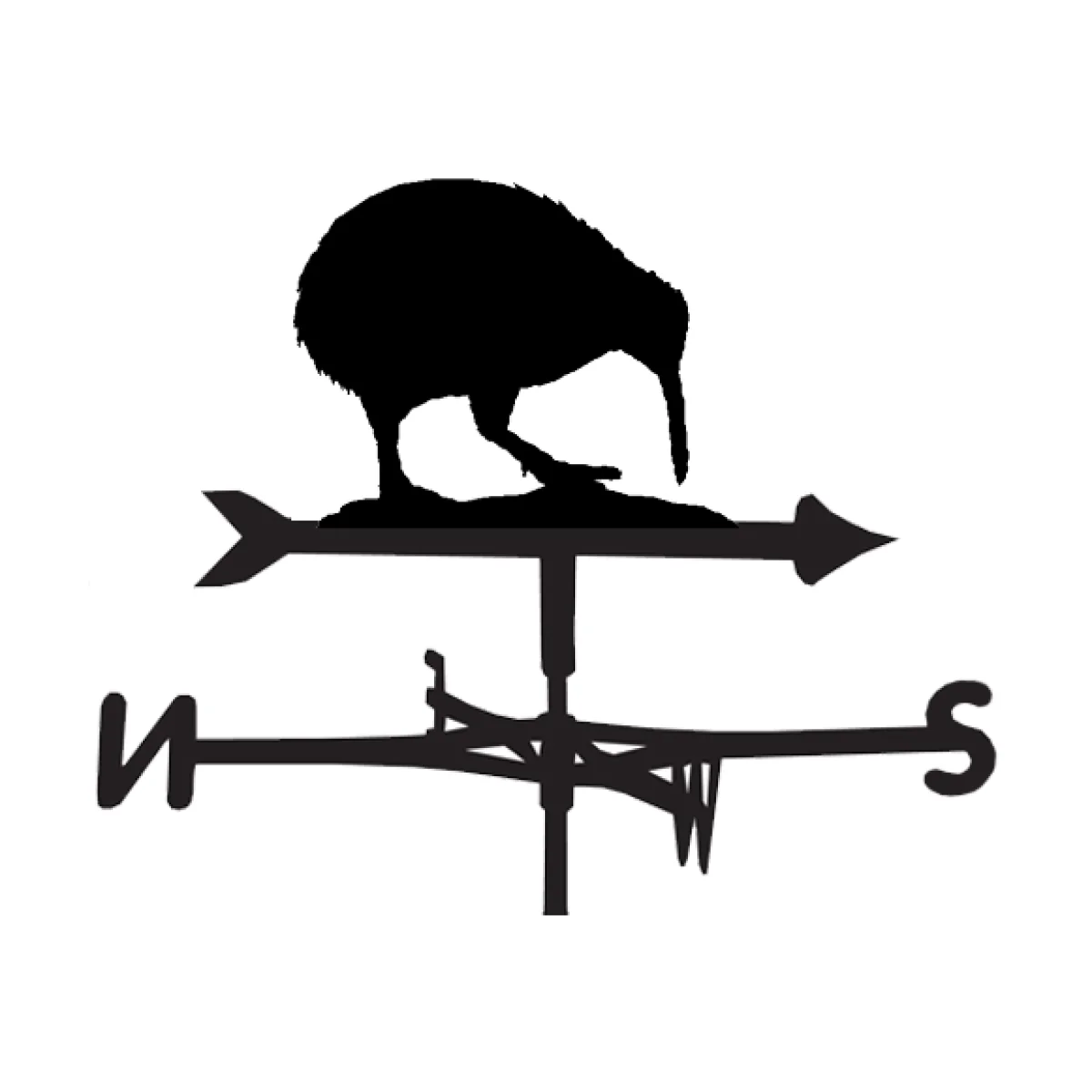 Weathervane in Kiwi Bird Design - Medium (Cottage)