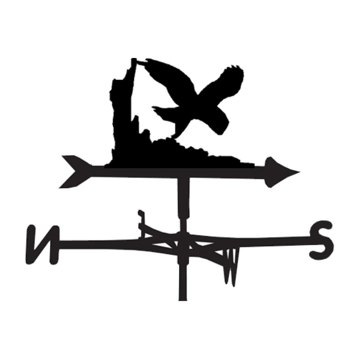 Weathervane in Barn Owl Design - Medium (Cottage)