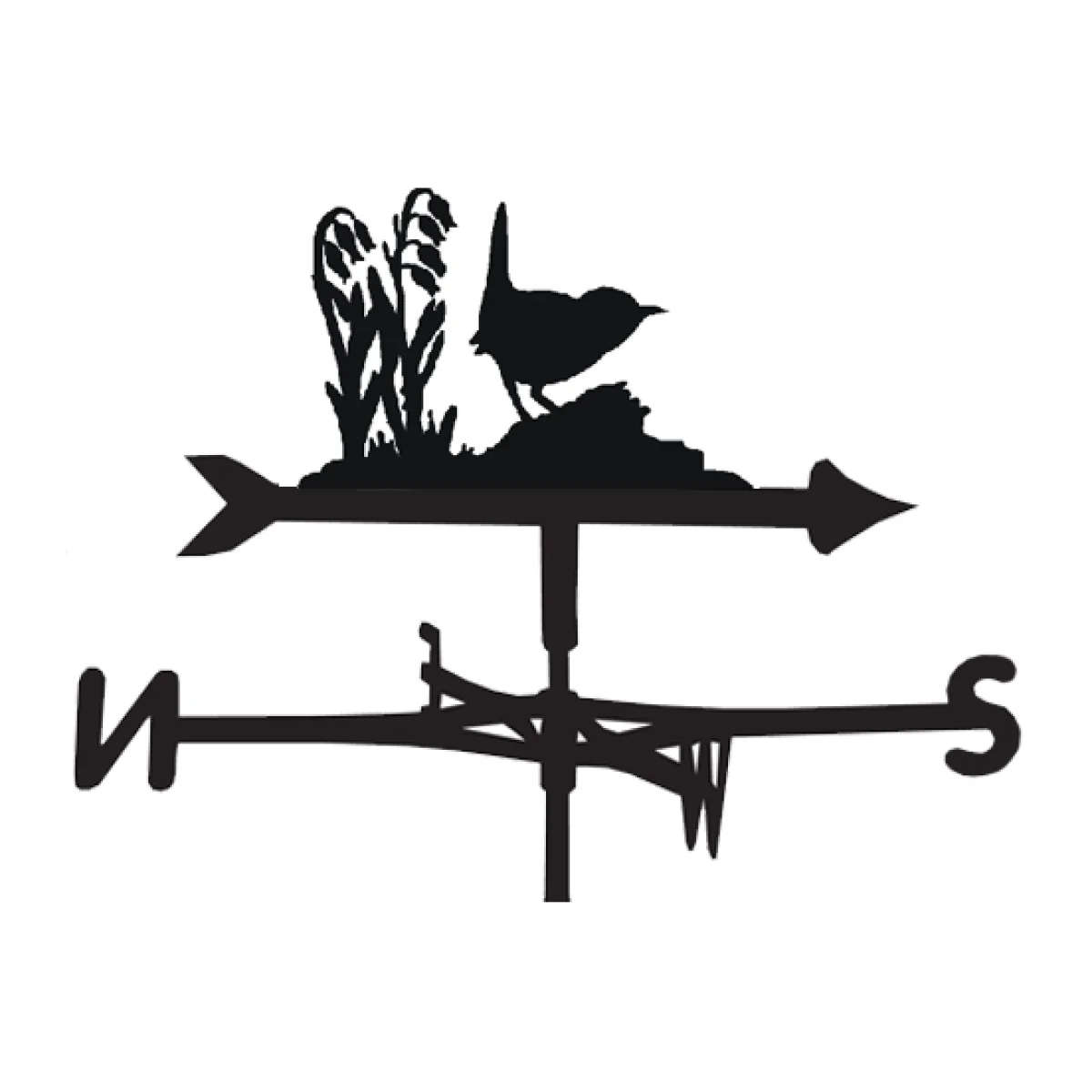 Wren Weathervane - Large (Traditional)