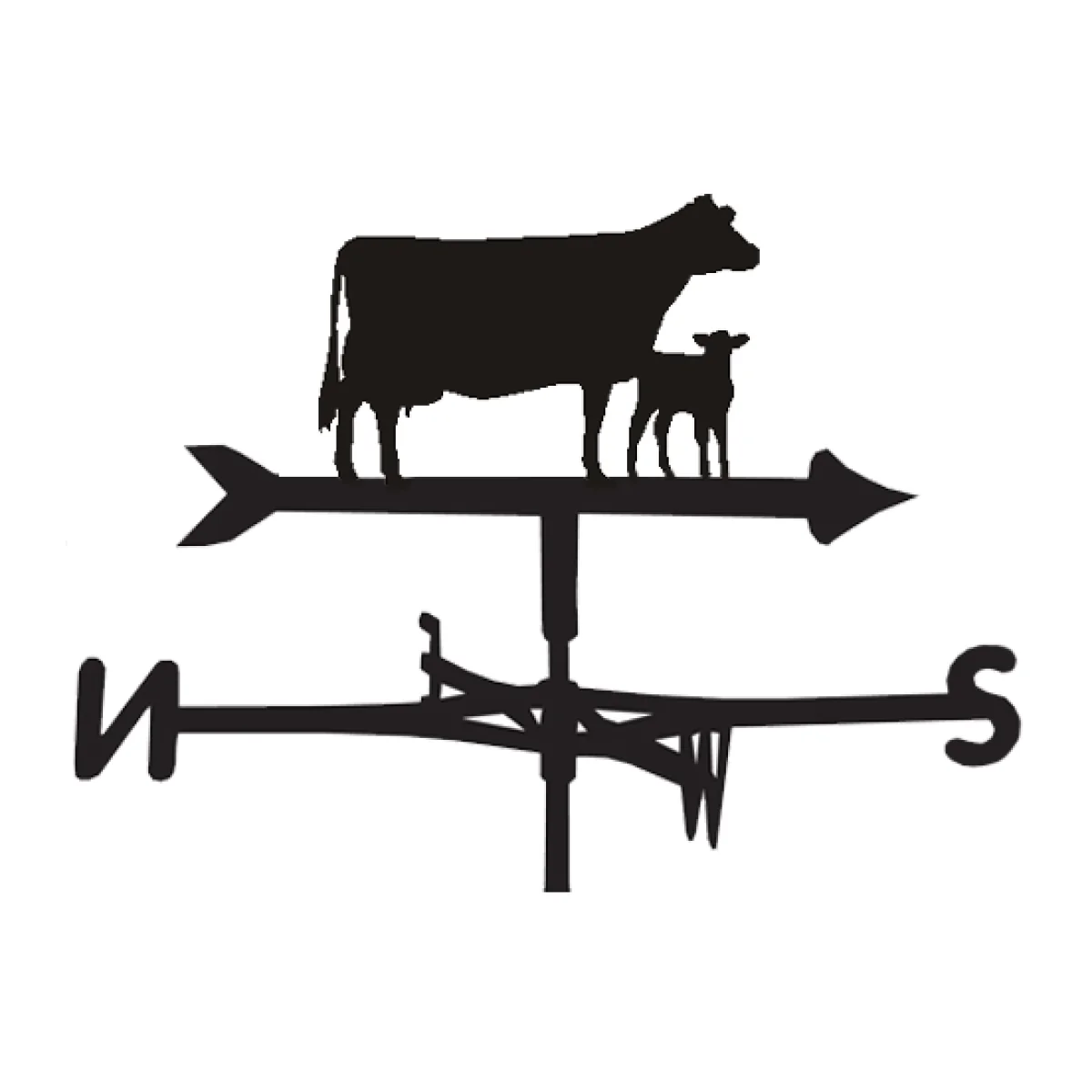Cow & Calf Weathervane - Medium (Cottage)