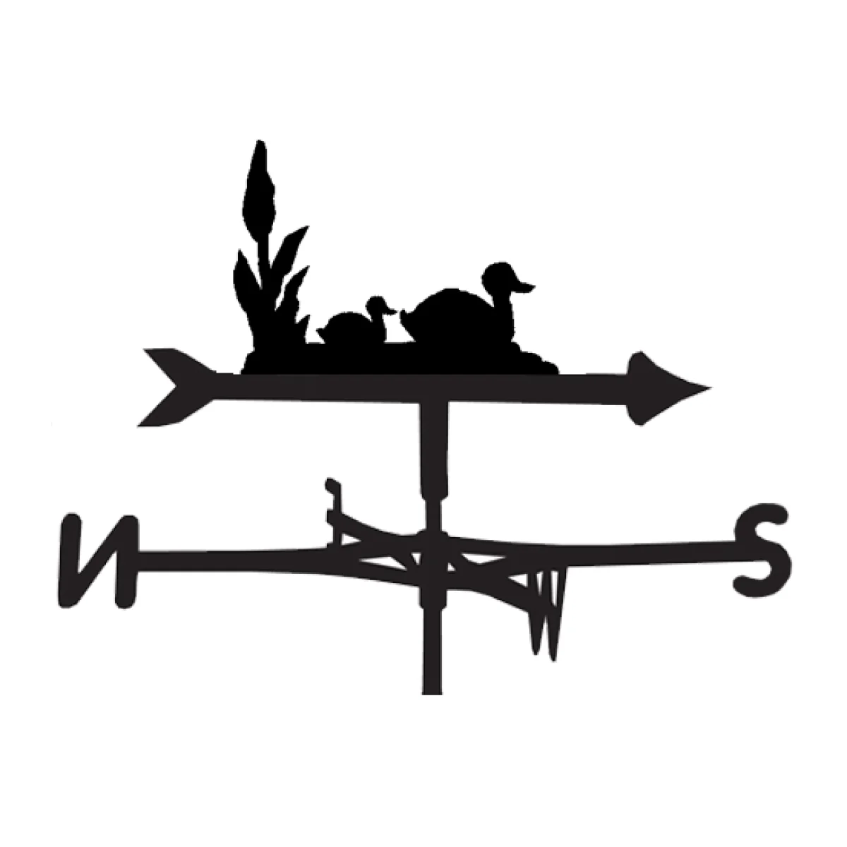 Weathervane in Duck Design - Medium (Cottage)