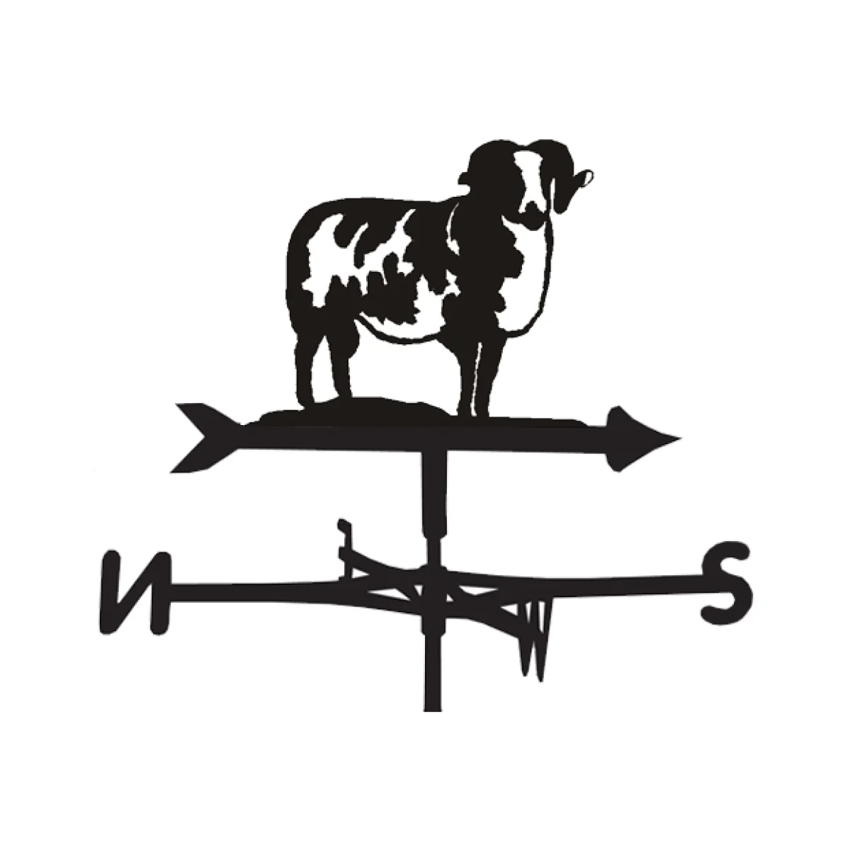 Weathervane in Jacob Ram Design - Large (Traditional)