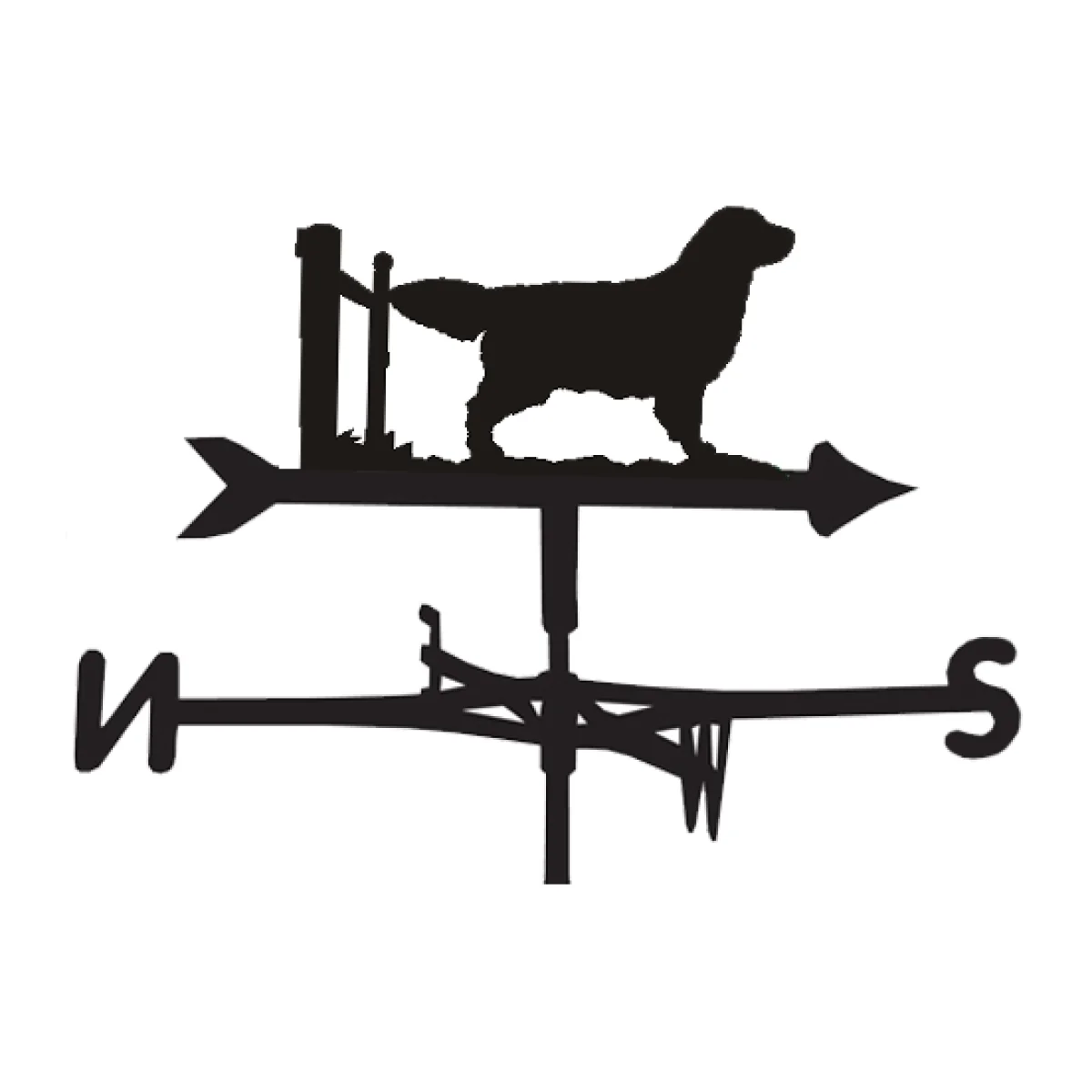Golden Retriever Weathervane - Large (Traditional)