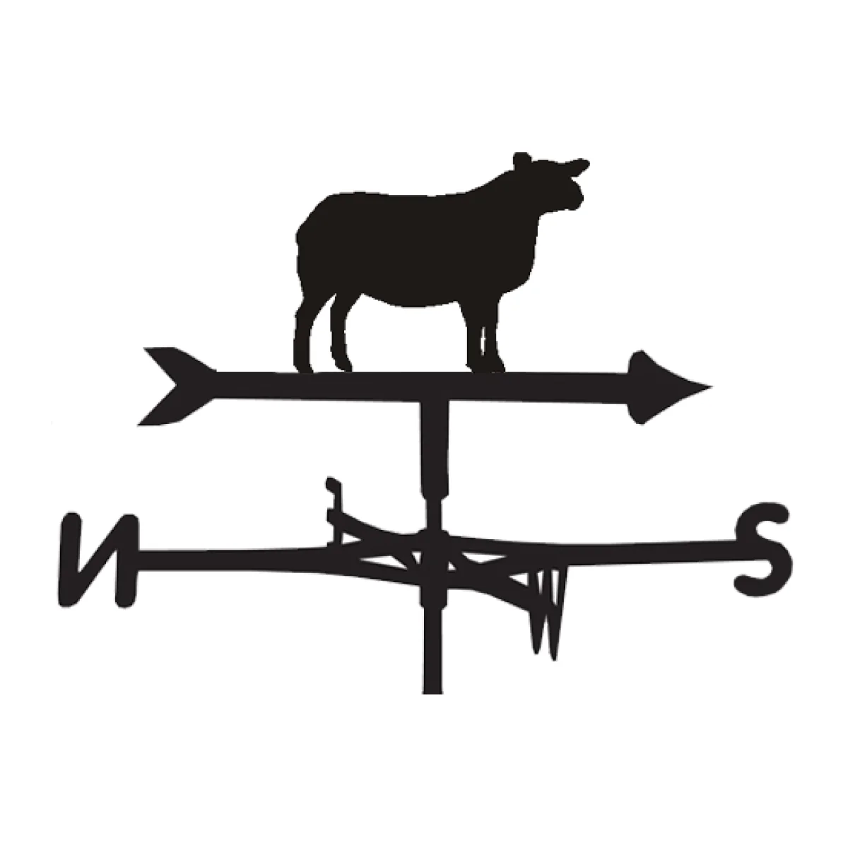 Weathervane in Texel Sheep Design - Large (Traditional)