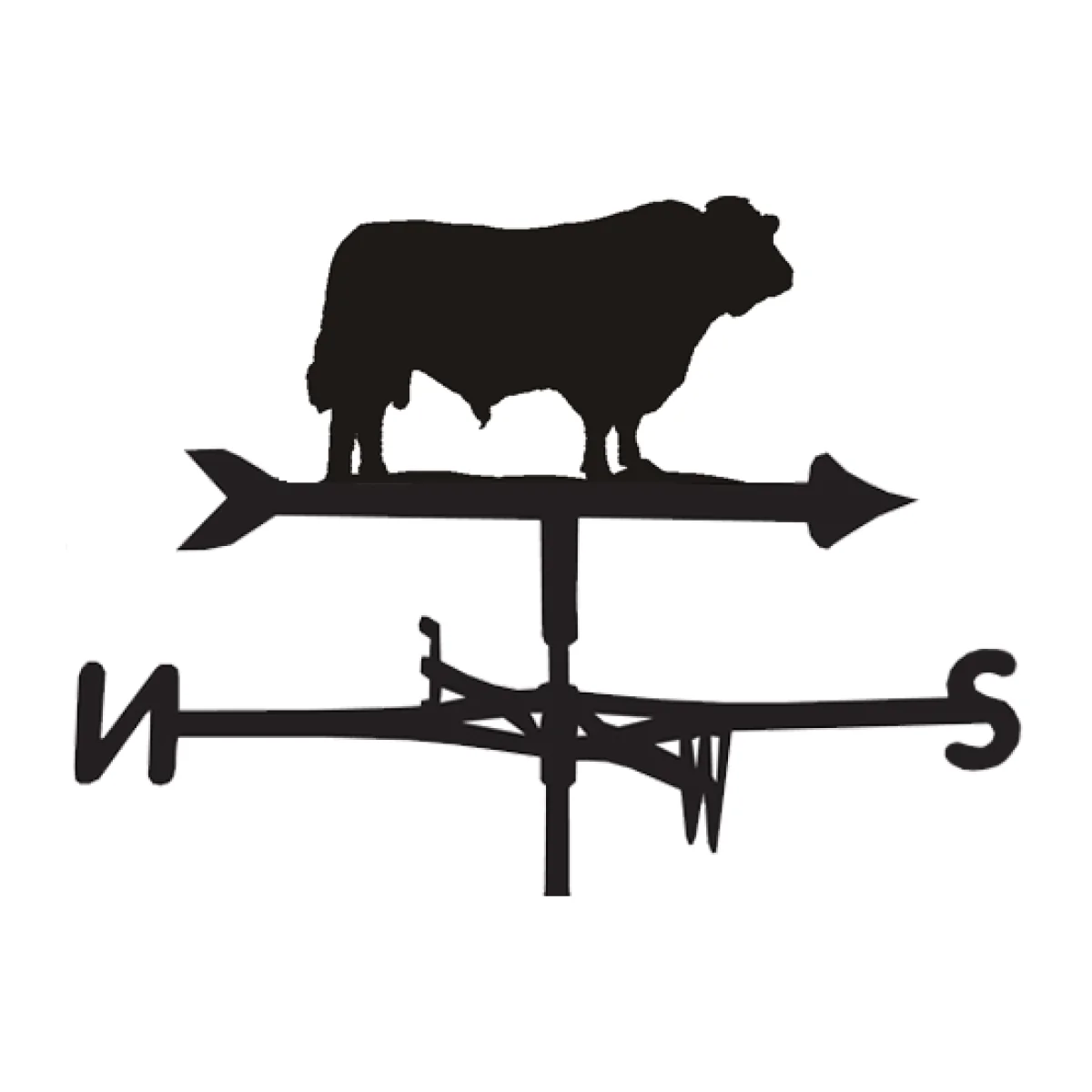 Weathervane in Bull Design - Medium (Cottage)