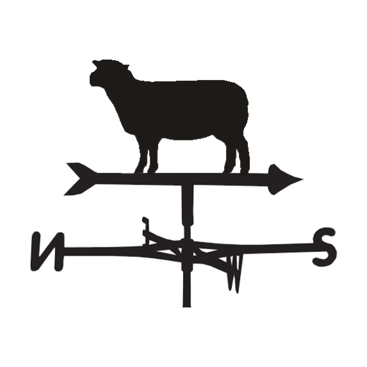 Southdown Sheep Weathervane - Large (Traditional)