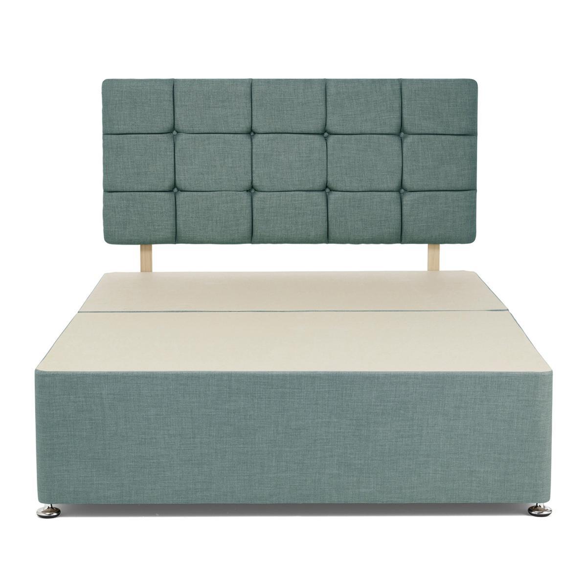 Universal Duck Egg Linen Divan Base Blue – image 3