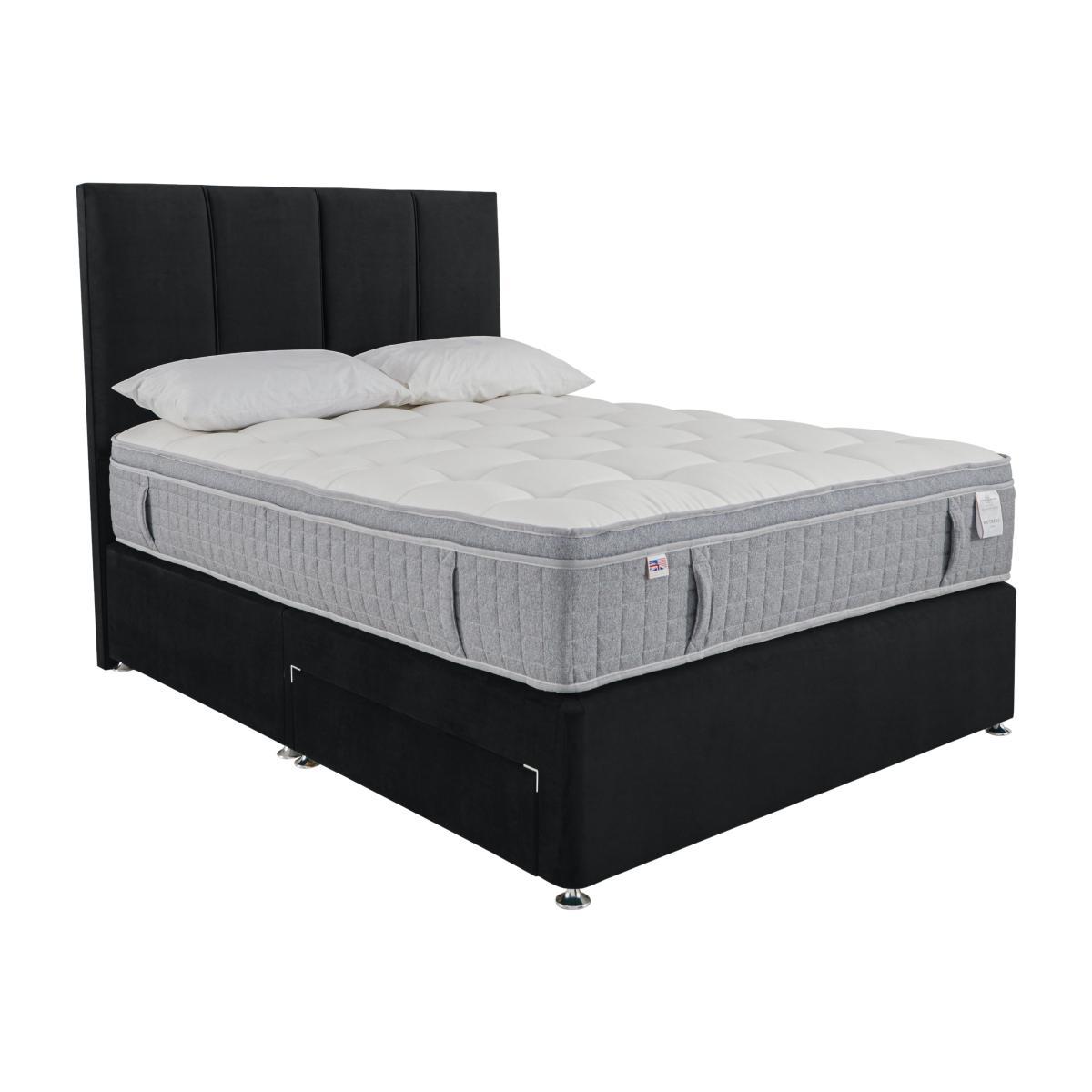 Millbrook - PureTech 3000 Pillow Top Divan Set - King Size - Black – image 1